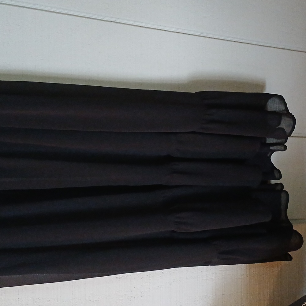 Torrid NWT Chiffon Black Button Up Sleeveless Tunic Top Size 0 - Picture 4 of 11